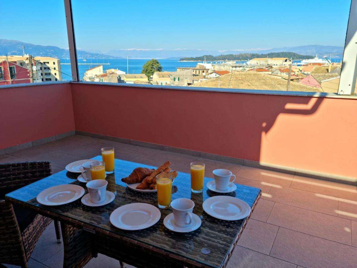 Seascape Elegant Apartment Corfu  Exterior foto
